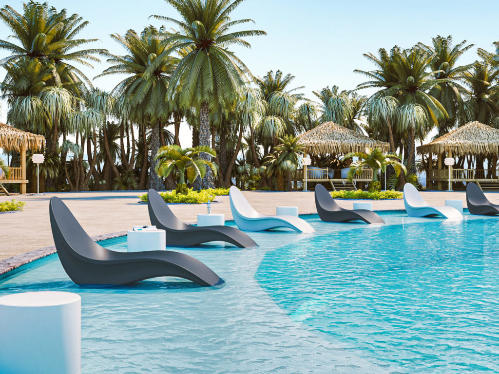 Bikini Lounger, Outdoor