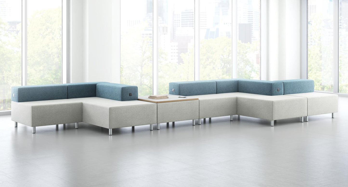 healthcare seating long couch