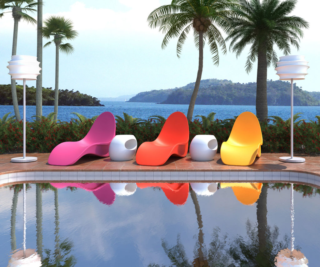 Bikini Lounger, Outdoor