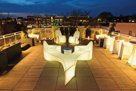 chair light up outdoor
